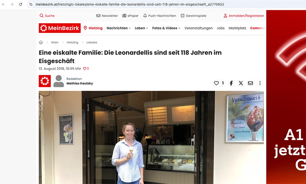 Mein Bezirk Artikel: eine eiskalte Familie