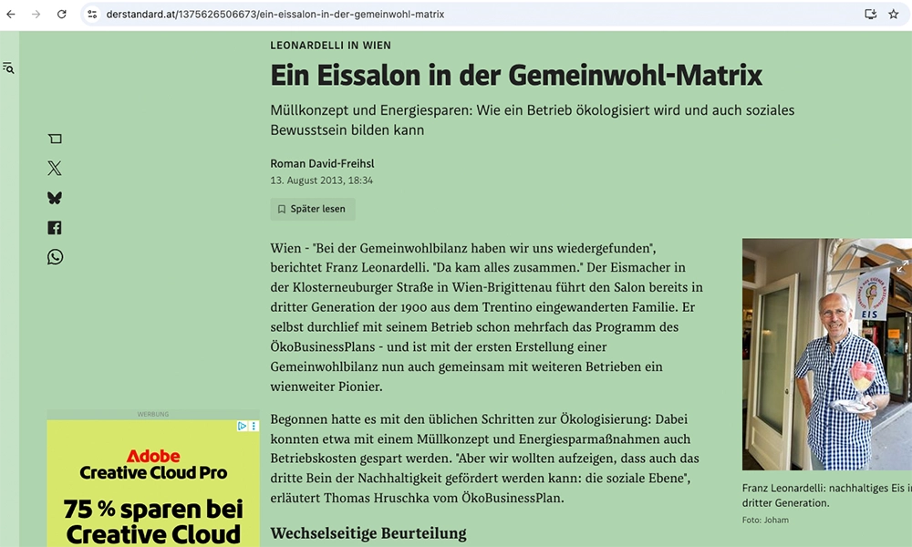 standard artikel über Leonardelli