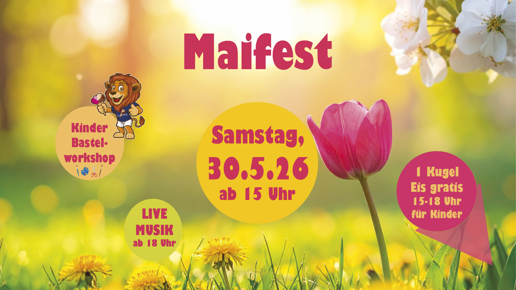 Maifest am 30. Mai