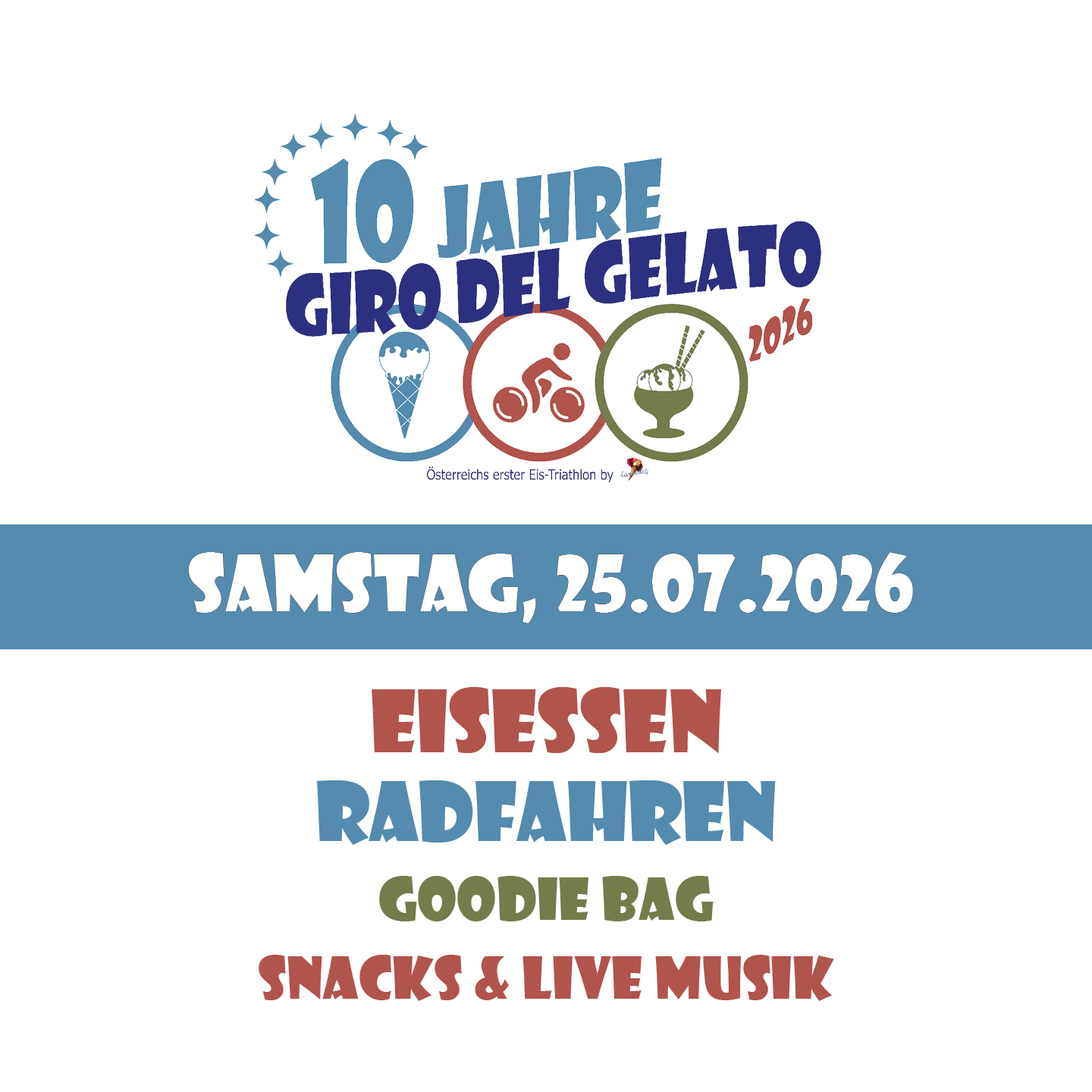 Giro del Gelato 2016 – 10 Jähriges Jubiläum